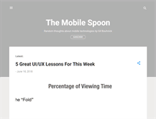 Tablet Screenshot of mobilespoon.net